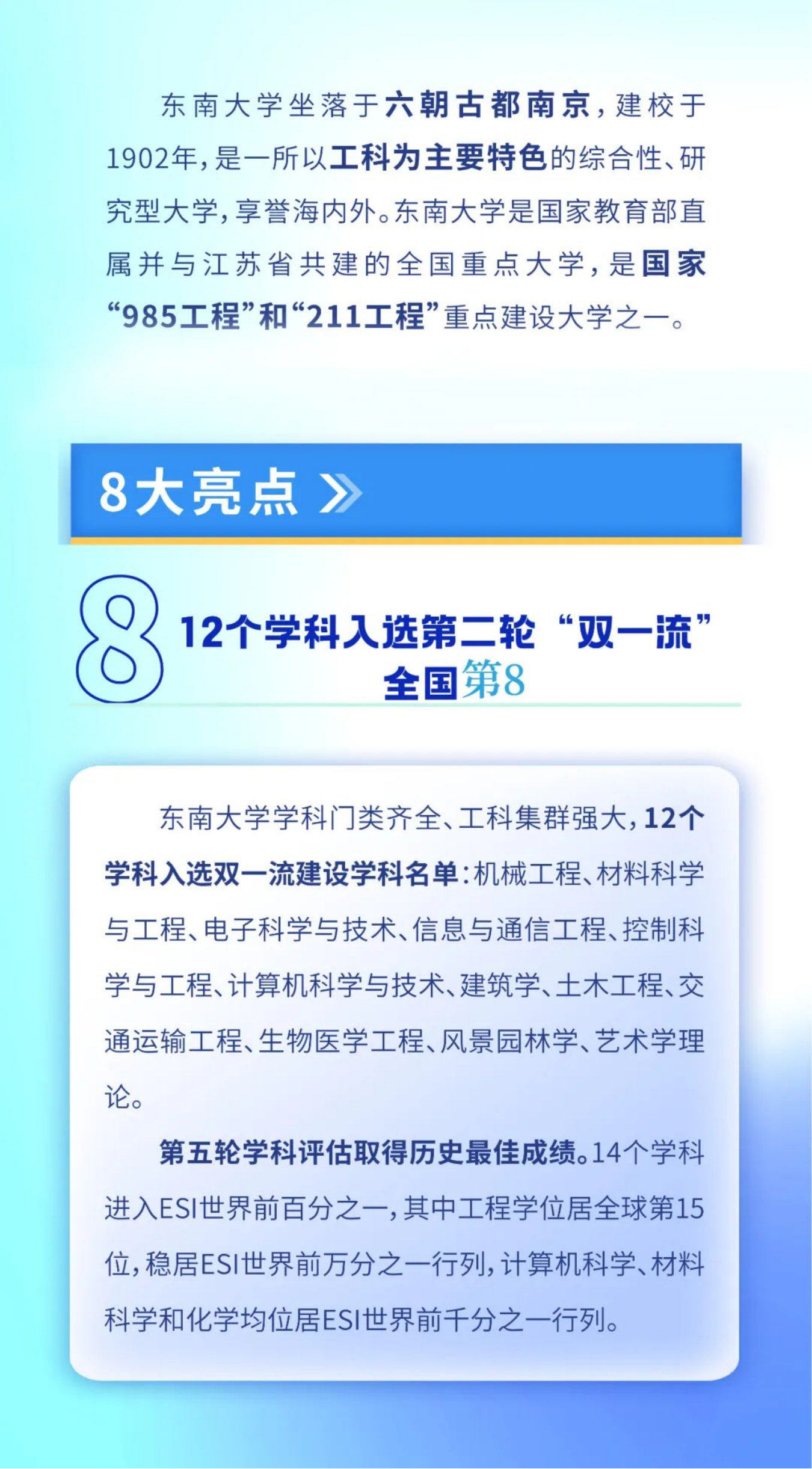 生為首位！東南大學2023招生政策八大亮點搶先看！